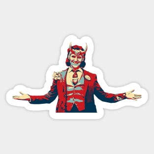 Loki Vintage look Sticker